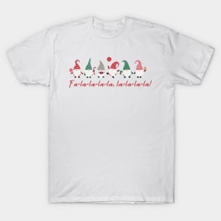 Fa la la gnome christmas T-Shirt